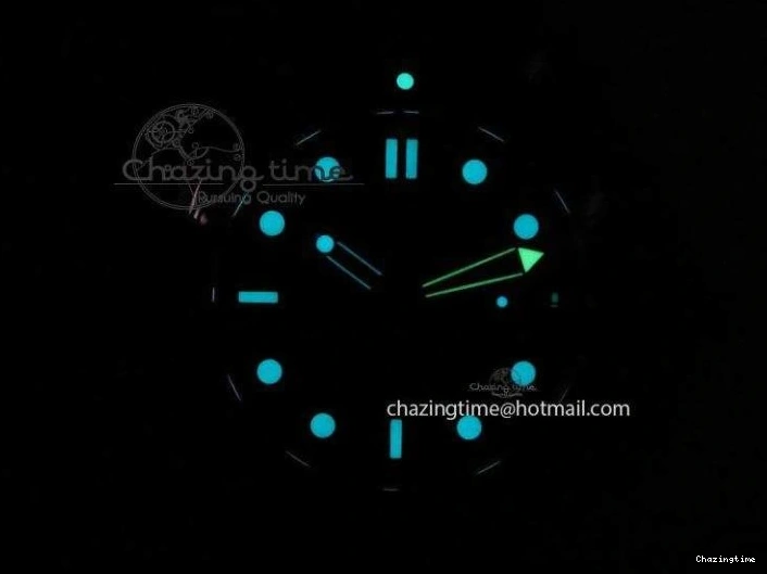 0226 WaterResistant Seamaster 300M SS MK 1:1 Best Edition Blue Dial Blue Ceramic Bezel On SS Bracelet A 8175